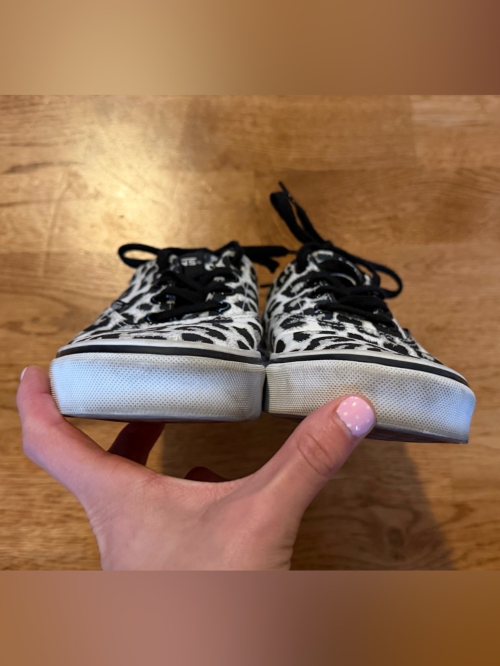 Vans Doheny Snow Leopard Black/White Women’s Classic Sneaker Size 7 - Picture 12 of 12